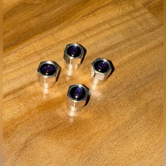 Subaru tire valve stem caps set of 4 - Picture 2 of 2